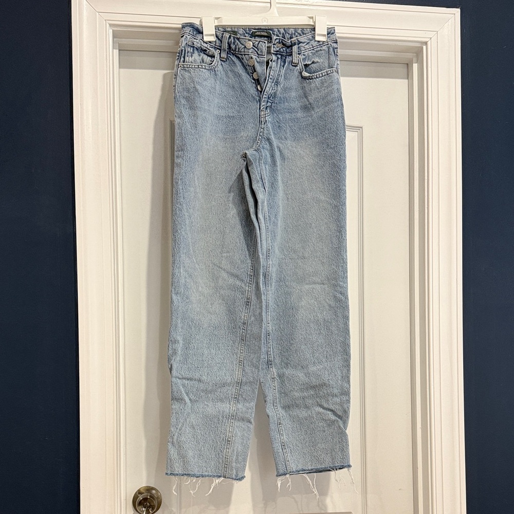 wild fable Light Blue Straight-Leg Jeans